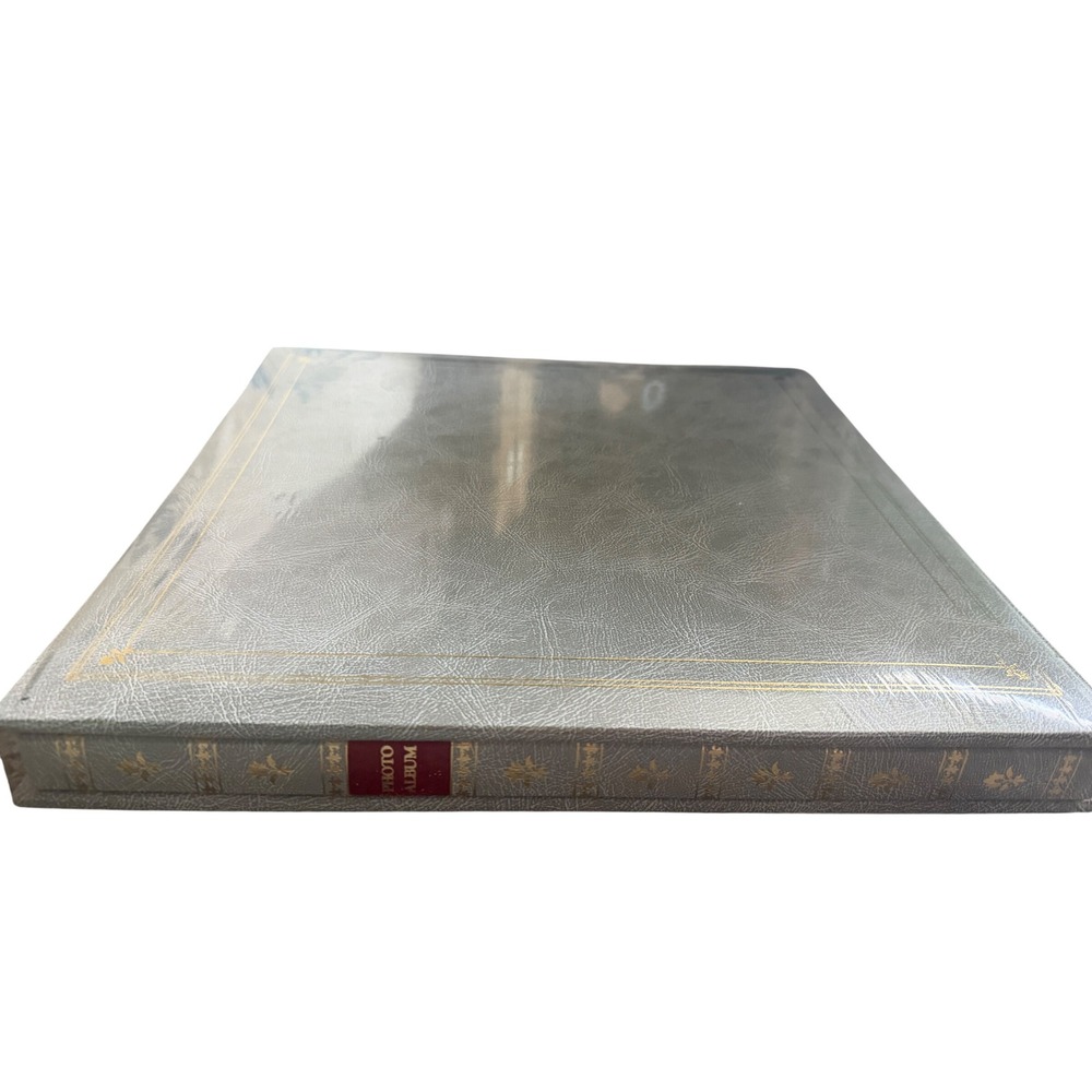 Pioneer Photo Album MP-300 Silver Grey Faux Leather 300 Pockets Vintage Japan